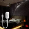 2-in-1 Galaxy Projector with Starry Sky Design and Night Light